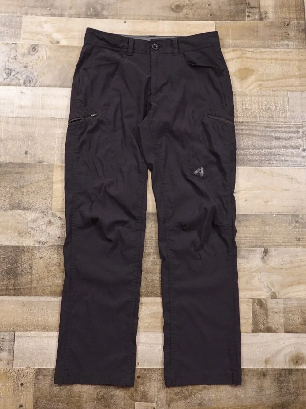 Eddie Bauer‎ First Ascent Hiking Pants Men’s 32x32 Black Outdoor Trail FAIR